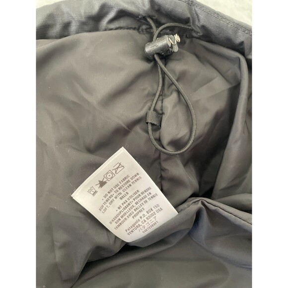 Patogonia Womens Black Vest Full Zip Size L Zipped Pockets - Picture 7 of 9